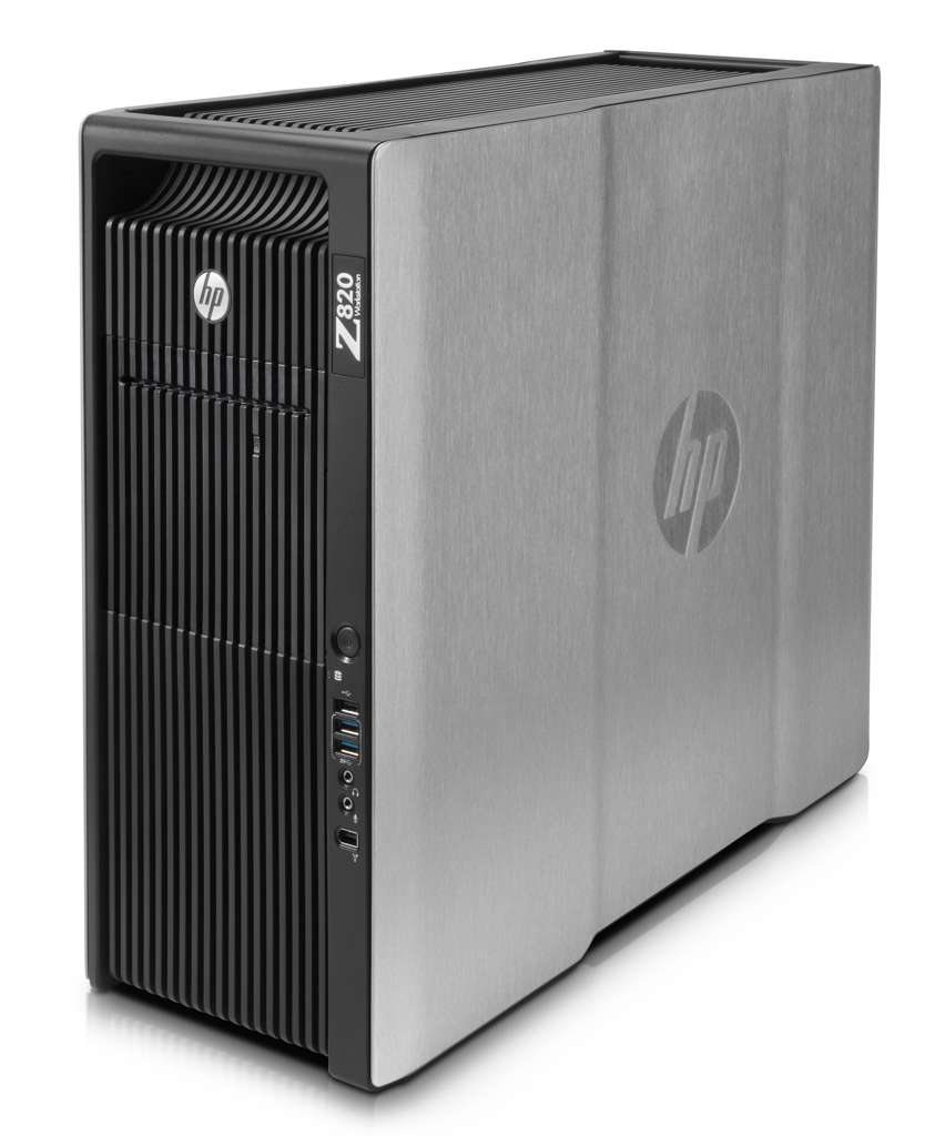 HP Z820 WORKSTATION BT 2 x E5-2643 v2 16GB 500GB HDD nVida Quadro / AMD Radeon Windows 7 Pro