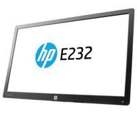 HP E232 23 Silver/Black